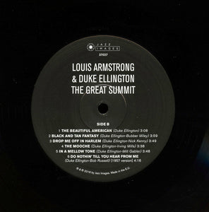 LOUIS ARMSTRONG & DUKE ELLINGTON - THE GREAT SUMMIT ( 12" RECORD )