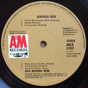 The Baja Marimba Band* – Acapulco Gold