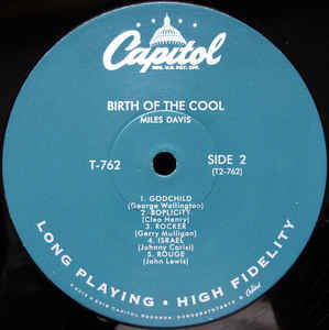 MILES DAVIS - BIRTH OF COOL ( 12" RECORD )