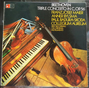 Beethoven*, Collegium Aureum - Triple Concerto In C Major, Op. 56 (LP, Album)