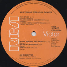 Load image into Gallery viewer, John Denver ‎– An Evening With John Denver