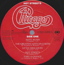 Load image into Gallery viewer, Chicago (2) ‎– Hot Streets