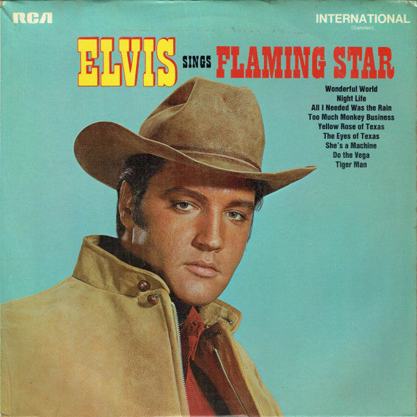Elvis Presley - Elvis Sings 'Flaming Star' (LP, Album, CBS)
