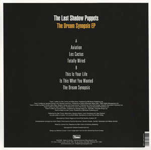 THE LAST SHADOW PUPPETS - THE DREAM SYNOPSIS EP ( 12" MAXI SINGLE )
