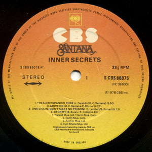 Santana ‎– Inner Secrets