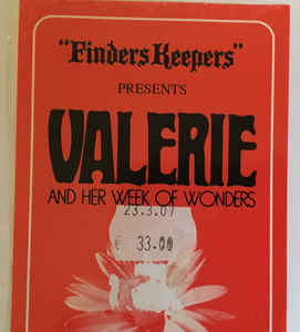 LUBOS FISER - VALERIE AND HER WEEK OF WONDERS ( 12" RECORD )