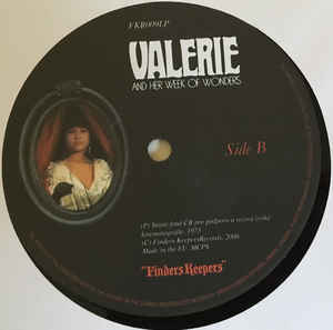 LUBOS FISER - VALERIE AND HER WEEK OF WONDERS ( 12" RECORD )