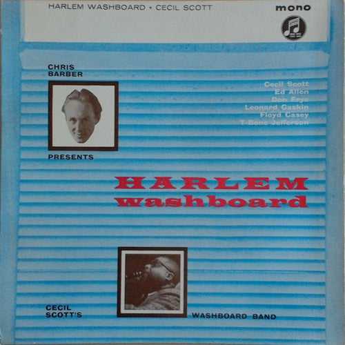 Cecil Scott And His Washbord Band - Harlem Washboard (LP)