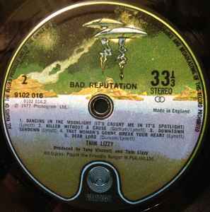 Thin Lizzy - Bad Reputation (LP, Album, Lam)