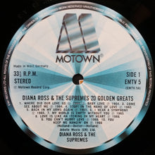 Load image into Gallery viewer, Diana Ross &amp; The Supremes* ‎– 20 Golden Greats