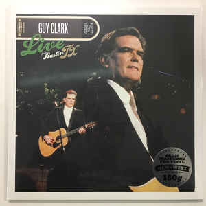 GUY CLARK - LIVE FROM AUSTIN, TX ( 12" RECORD )