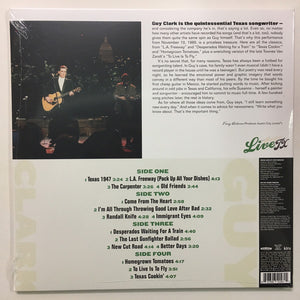 GUY CLARK - LIVE FROM AUSTIN, TX ( 12" RECORD )