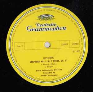 Beethoven* - Berliner Philharmoniker • Herbert von Karajan - Symphonie Nr.5 (LP, Album, RP)