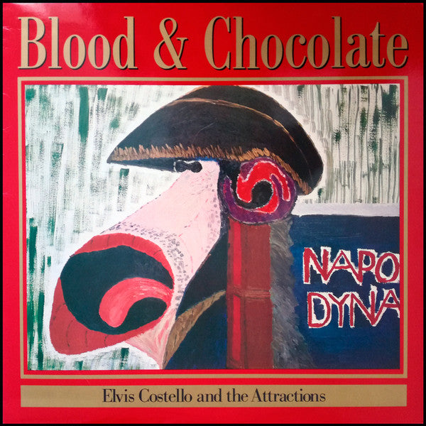 Elvis Costello And The Attractions* - Blood & Chocolate (LP, Album, Dam)