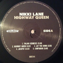 Load image into Gallery viewer, NIKKI LANE - HIGHWAY QUEEN ( 12&quot; RECORD )