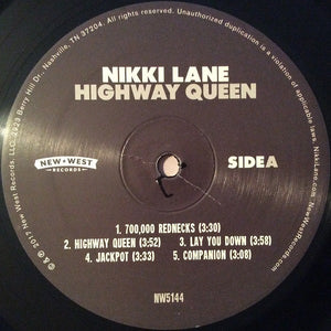 NIKKI LANE - HIGHWAY QUEEN ( 12" RECORD )