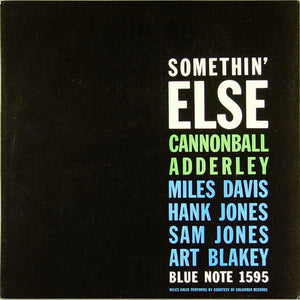 CANNONBALL ADDERLEY - SOMETHIN' ELSE ( 12" RECORD )