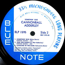 Load image into Gallery viewer, CANNONBALL ADDERLEY - SOMETHIN&#39; ELSE ( 12&quot; RECORD )