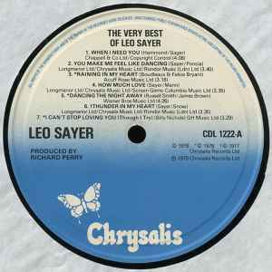 Leo Sayer ‎– The Very Best Of Leo Sayer