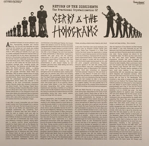 GERRY & THE HOLOGRAMS - GERRY & THE HOLOGRAMS ( 12" RECORD )