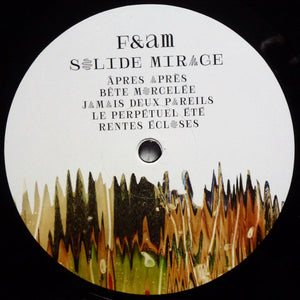 FRANCOIS & THE ATLAS MOUNTAINS - SOLIDE MIRAGE ( 12" RECORD )