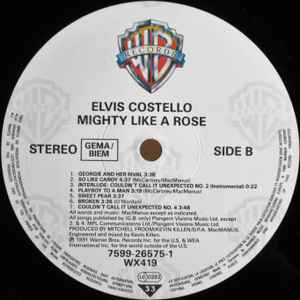 Elvis Costello – Mighty Like A Rose
