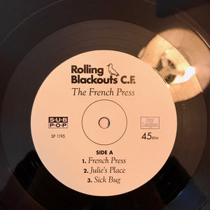 ROLLING BLACKOUTS COASTAL FEVER - THE FRENCH PRESS ( 12" RECORD )